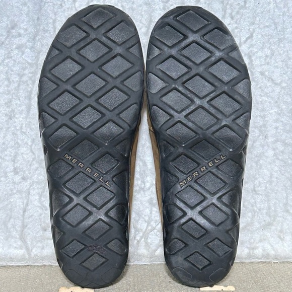 Merrell Big Kids Brown Nubuck Leather Jungle Moc Slip On Casual Shoes SZ US 6 - Picture 9 of 12